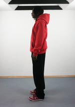 Lade das Bild in den Galerie-Viewer, "SMILE" FIRE RED HOODIE